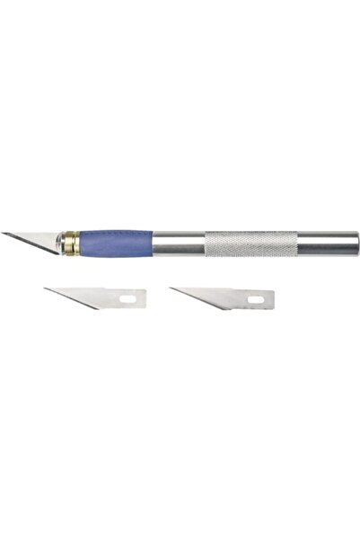 OEM Cuțit metalic Topex 155mm pentru tăieri de precizie, incl. 3 lame de tăiat