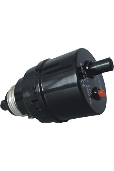 OEM Comtec 10A автоматичен електрически предпазител с резба E27, черен