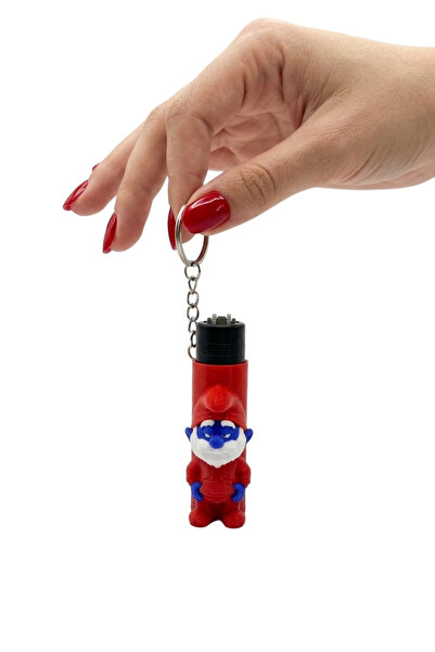 ONRSTORE Figured Lighter Keychain Case with Character Design Decorative Acces...