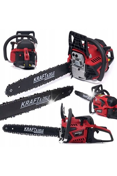 Kraft&dele Drujbă KD5016, 5.3 CP, lamă de 45 cm, pornire ușoară și pompă de c...