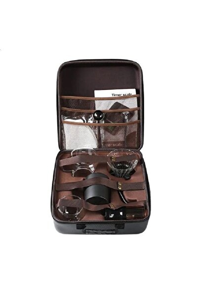 Yallabena Portable Pour Over Coffee Maker Set Complete Drip Coffee Brewing Ki...