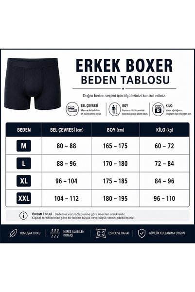 MİSSEMMA BOXERI BĂRBAȚI DIN ȚESĂTURĂ DE BUMBAC RESPIRABILĂ