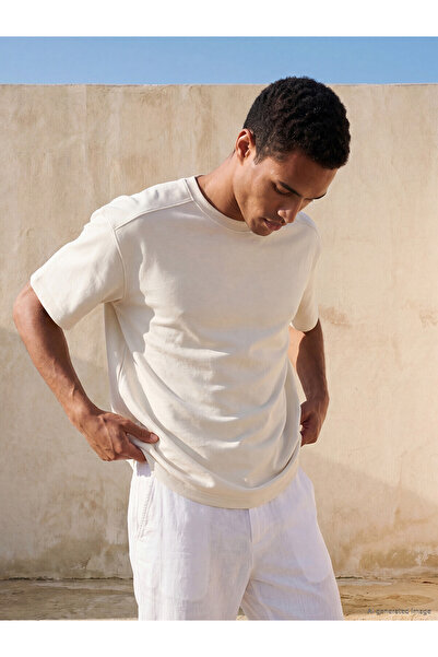 LC Waikiki Vizyon New Season Relax Fit Crew Neck Men's T-Shirt