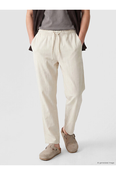 LC Waikiki Özmarka New Season Regular Fit Textured Men's Trousers
