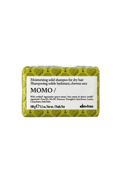 Davines Momo Moisturizing Solid Shampoo for Dry Hair 100g