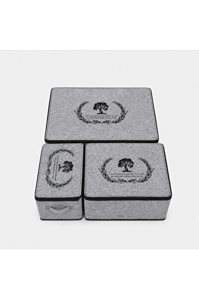 Less Home Underbed Felt Chest Set of 3 (Mini, Maxi, Mega)