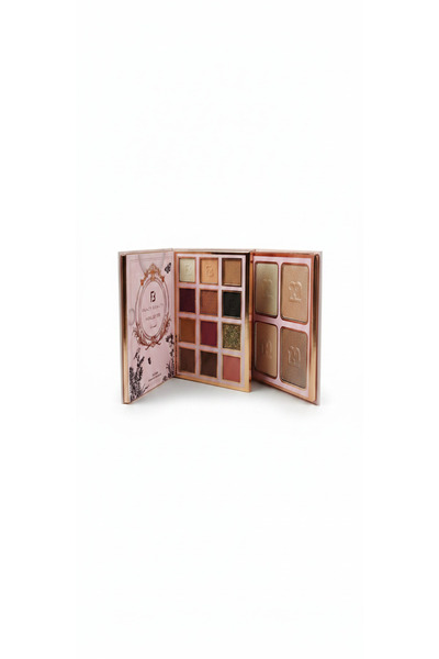 FANCY BEAUTY F3 Makeup Book Eyeshadow Palette with Highlighter and Blush