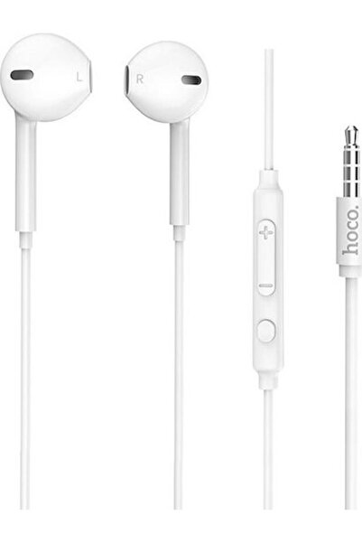 hoco. Hoco M55 Ακουστικά ψείρες Handsfree με βύσμα 3.5mm Λευκά