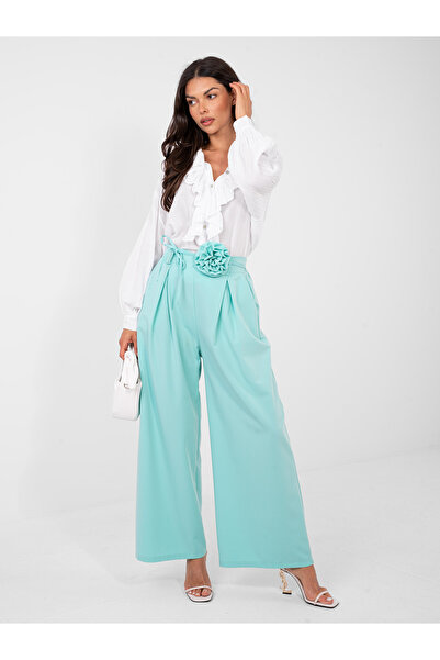 Factory Price Pantaloni Dama Menta