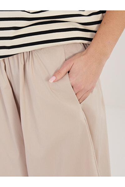 Factory Price Pantaloni Dama Bej