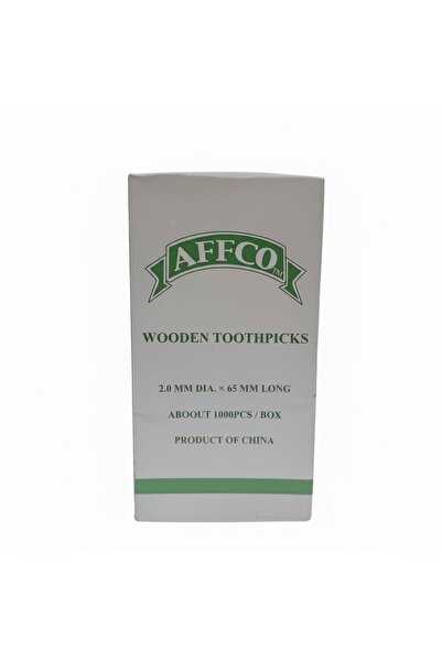 China Wooden Toothpicks 1000 Sticks Affco