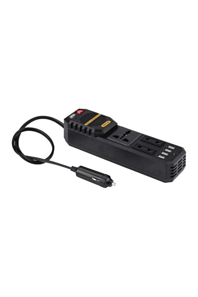 Generic 200W Power Inverter DC 12V to AC 220V Car Power Inverter with 4 USB P...