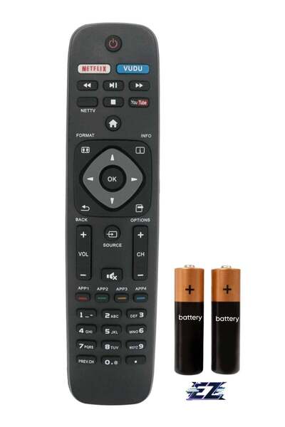 ELTRAZONE Replacement Remote Control NH500UP Compatible with Philips 4K UHD S...