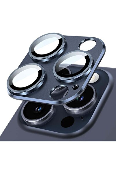 Generic Camera Lens Protector for iPhone 15 Pro/Pro Max, Full Coverage 9H Tem...