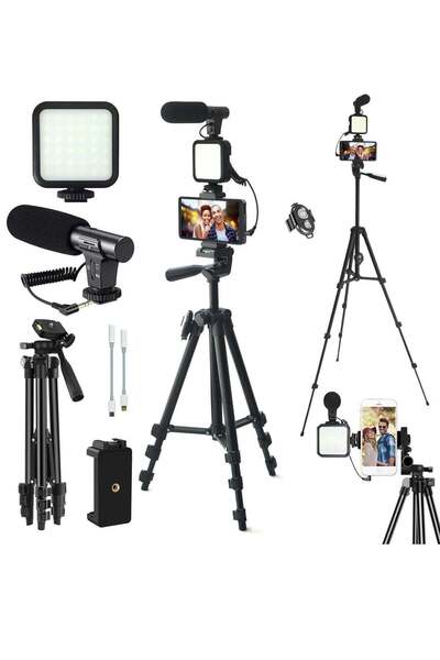 ELTRAZONE Vlogging YouTube Starter Kit – Complete Video Setup with HD Camera,...