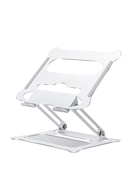 ELTRAZONE Laptop Stand, Foldable Laptop Holder with Heat-Vent Portable Alumin...