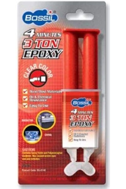 BOSTİK 4-minute 3-ton Epoxy Adhesive 25ml, Heat Resistant
