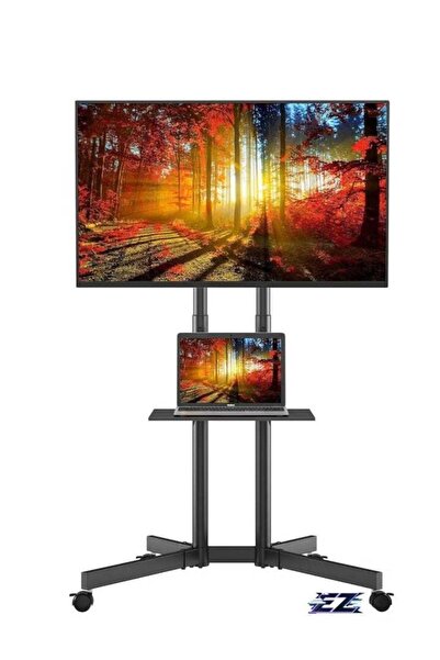 ELTRAZONE Mobile TV Stand Trolley Cart Mount – Exhibition Display for 32”-65”...