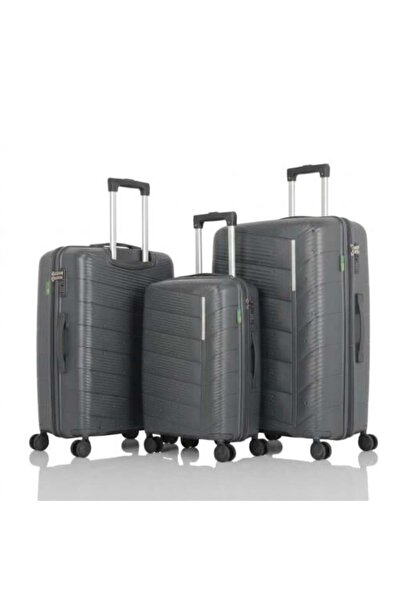 Generic 3-Piece Anti-Breakage Suitcase Set 28/24/20 Inch Strong Pp Material D...