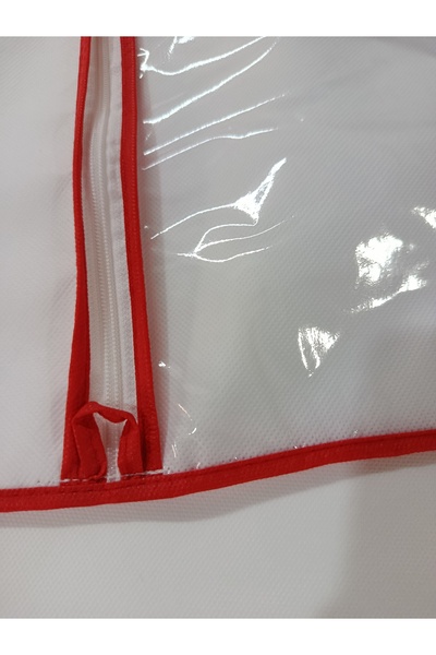 Umut kılıf Suit Carrying and Protective Case - Storage Bag, Gamboç with Semi-Transparent Window, 100X64 cm