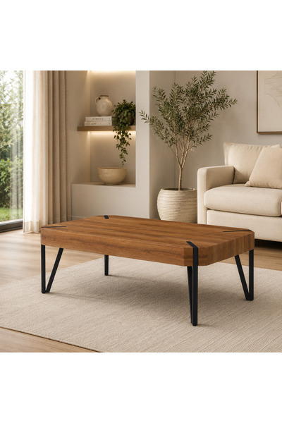 Icon Modern and Stylish Tea Table Designed to Fit Various Modern Decor, Combi...