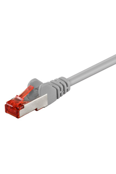 goobay καλώδιο δικτύου 50894, CAT 6 S/FTP, copper, 250MHz, 30m, γκρι