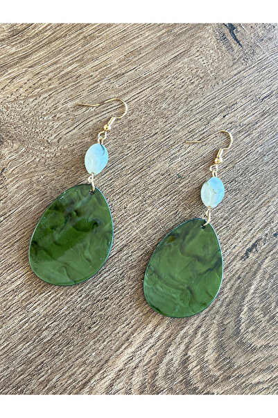 Büyük Hanım Boho Style Dangle Resin Earrings