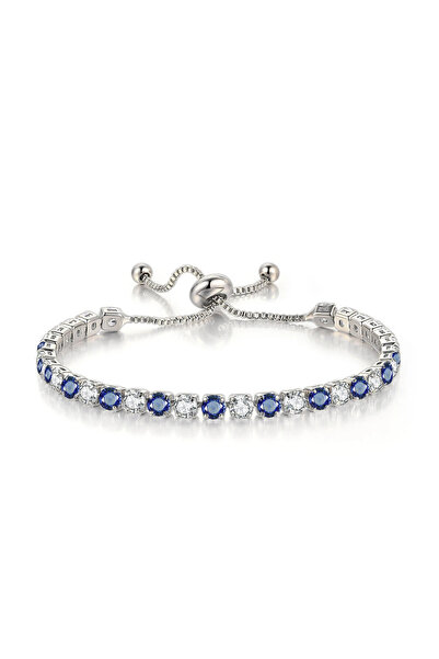 GlaMLo Accessories Brățară tenis reglabilă, cu pietre zirconiu