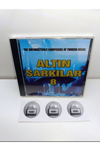 CD ALTIN ŞARKILAR 8 ALBÜM