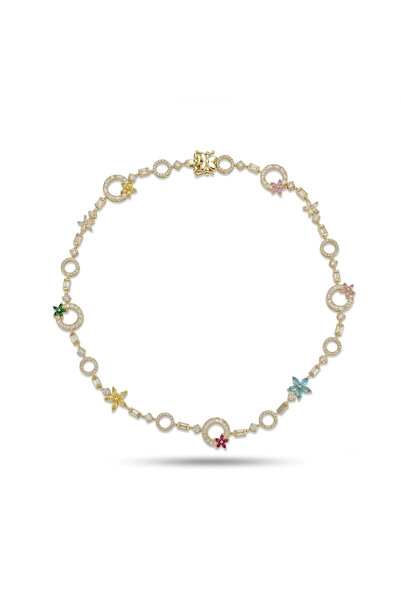 h&b design jewel Vip Floral Design Necklace