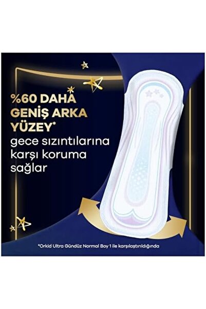 Yıldızan Pazarnet Ti̇caret Ultra Hygienic Pad Night Extra (Size 4) 5 Pads 202...