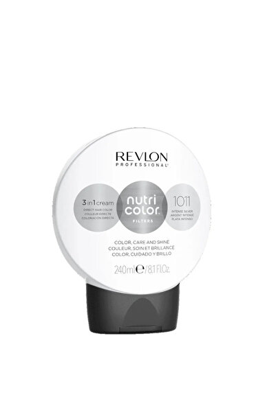 OEM Revlon, Nutri Color Filters, Vopsea de păr semi-permanentă, 1011 Argintiu...