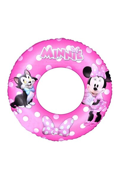 OEM Colac gonflabil inot Minnie Mouse, diametru 56cm, 3-6 Ani, la plaja