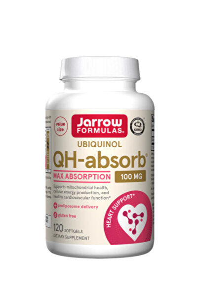 Jarrow Formulas Ubiquinol QH-absorb 100 mg Capsule moi 120 bucăți