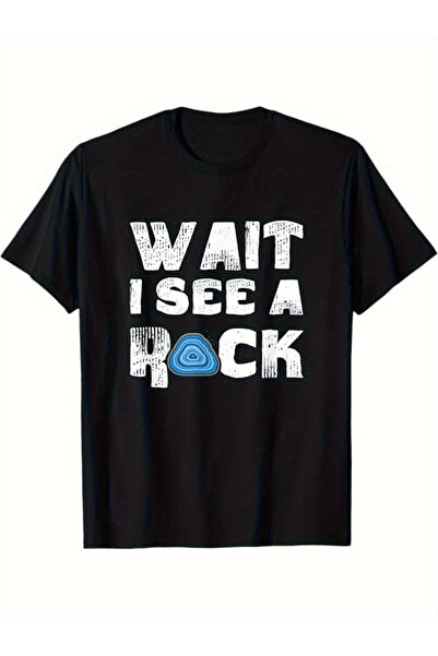 2mcup Sizes SXXXL Fun Geologist Eyecatching Etc. I Saw a Pattern TShirt Black...