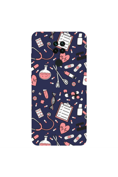 Other Xiaomi Redmi Note 9 Laboratory Dark blue Colored Silicone TPU Θήκη