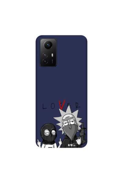 Other Xiaomi Redmi Note 12s Rick Loser Dark blue Colored Silicone TPU Θήκη