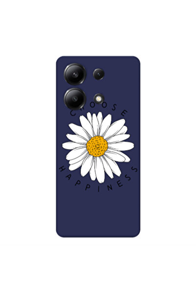 Other Xiaomi Redmi Note 13 4G Chose Happines Dark blue Colored Silicone TPU Θήκη