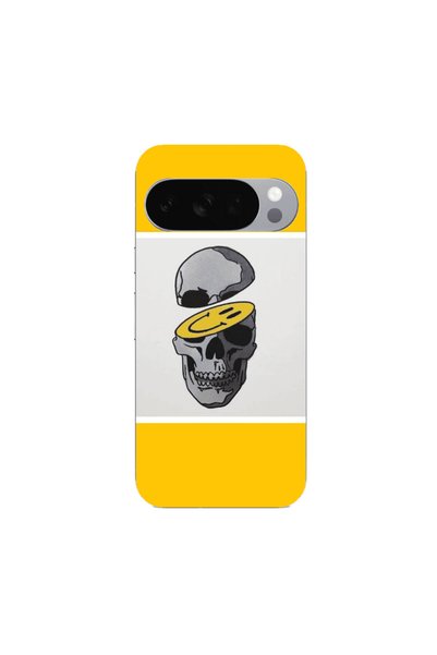 Other Google Pixel 10 Pro Smiley dry head Transparent Silicone TPU Θήκη