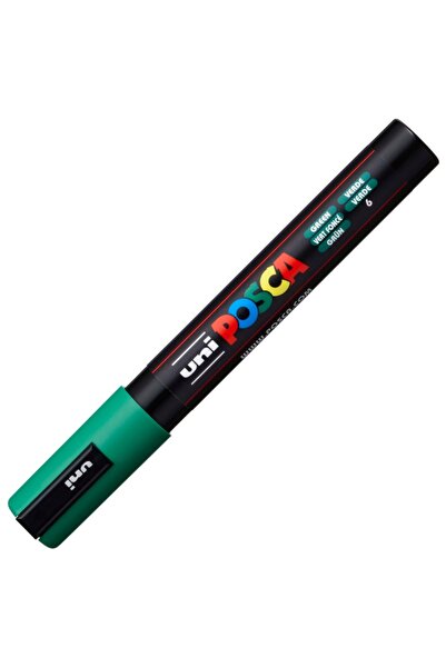 OEM Marker Posca PC-5M varf rotund, 1.8 - 2.5 mm, Verde