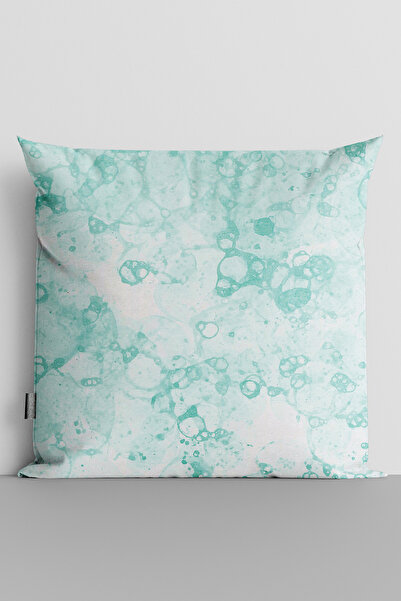 TicaretJet Watercolor Themed Double Sided Digital Printed Throw Pillow Cover ...