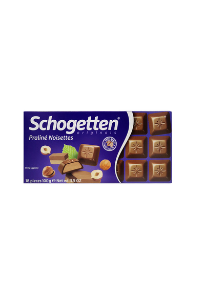 Schogetten Ciocolata Schogetten, Praline Noisettes, 100g