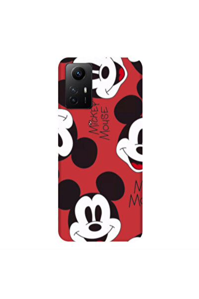 Other Xiaomi Redmi Note 12s Mickey Mouse Red Colored Silicone TPU Θήκη
