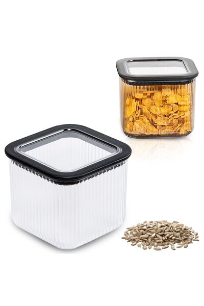 EDANTI Recipient modular din plastic pentru depozitarea alimentelor, Neroli, ...