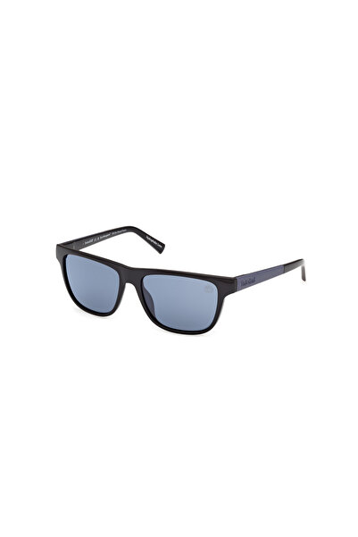 Timberland Shiny Black Polarized Injected Male Sunglasses