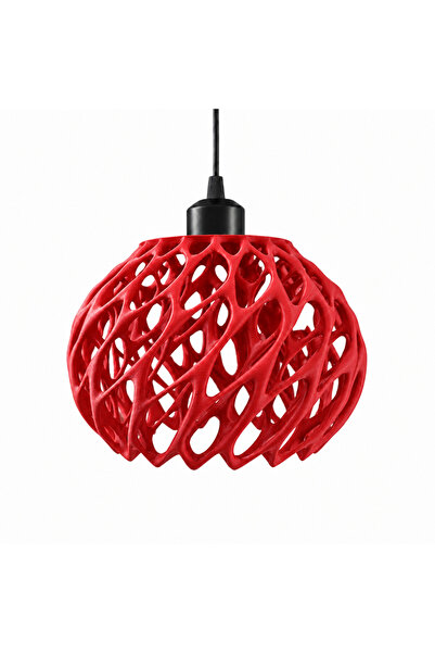 PrintForge Спираловиден абажур, PrintForge ® 3D принтиран, 24x24x17 см, израб...