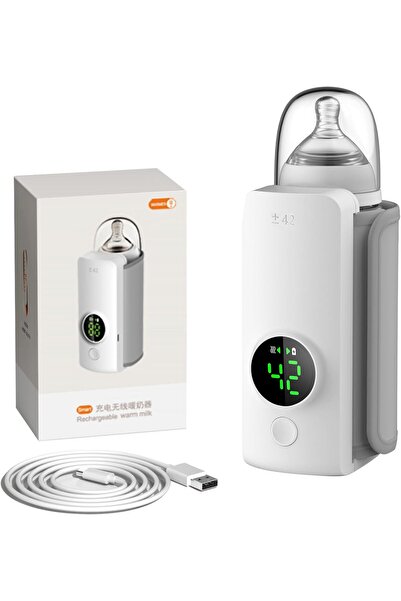 Generic Portable Bottle Warmer, Travel-Friendly, Baby Milk Heating, Cordless ...
