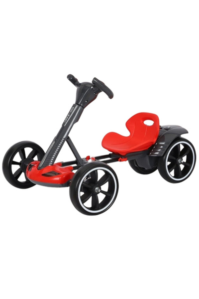 Krista Kart electric pliabil pentru copii, 6V, 3-7 ani, Roșu