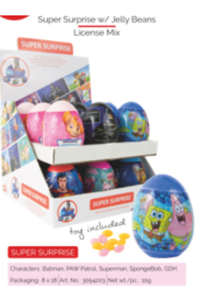 Bip - Ou cu surprize + bomboane 10g