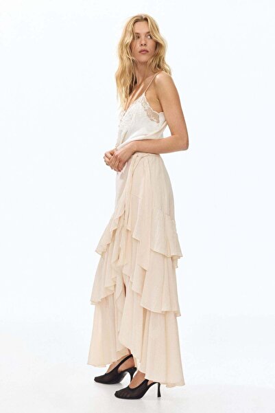 H&M Tiered wrap skirt